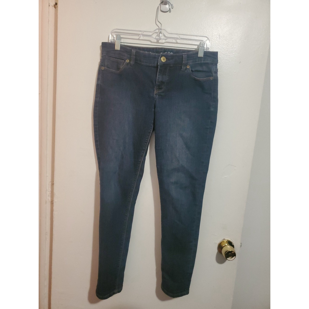 The Limited 678 Jeans Womens Size 6 Blue Straight Low Rise Denim See Pictures